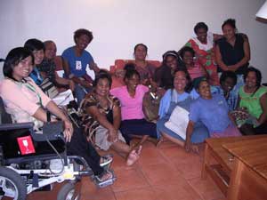 Photo of Discussion of Women with Disabilities