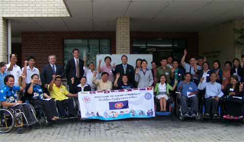 Group Photo of ASEAN Mechanism and the Convention on the Rights of Persons with Disabilities