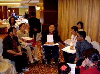 Group discussion on ratification of CRPD