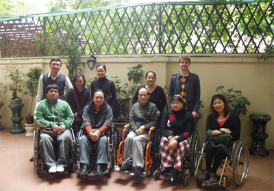 DPI/AP Mission Team photogroup with Mr. Nghiem Xuan Tue (Former Director, NCCDโs Office) and HILC20 staffs